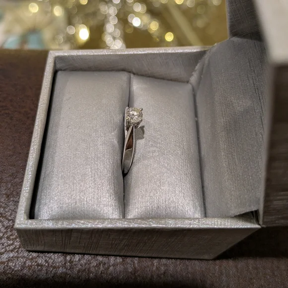 Zales Natural Diamond Engagement Ring